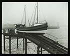 Margate Lifeboat 'Eliza Harriet' on West Slipway, c 1900  [Chris Brown]